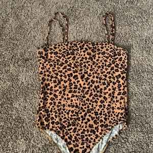 Cheetah Print Bodysuit